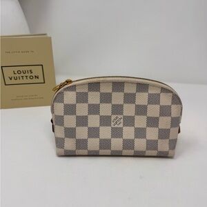 💯Authentic Preloved LOUIS VUITTON Damier Azur Cosmetic PM bag
